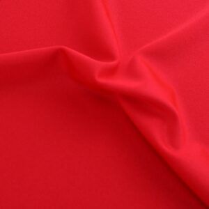 Bright Lycra Flo Red fabric swatch