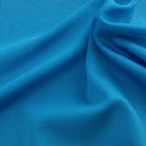 Bright Lycra Turquoise fabric swatch